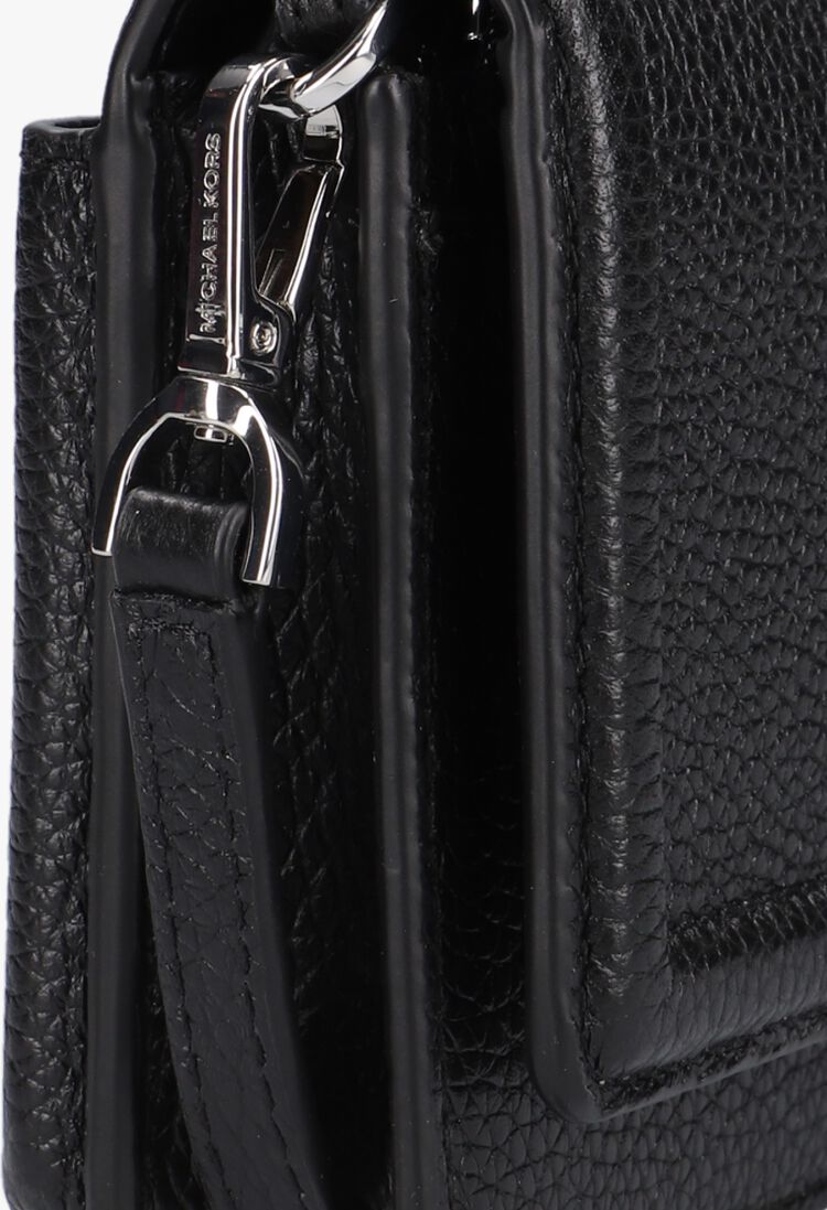 MICHAEL KORS zwarte michael kors schoudertas sm phone crossbody