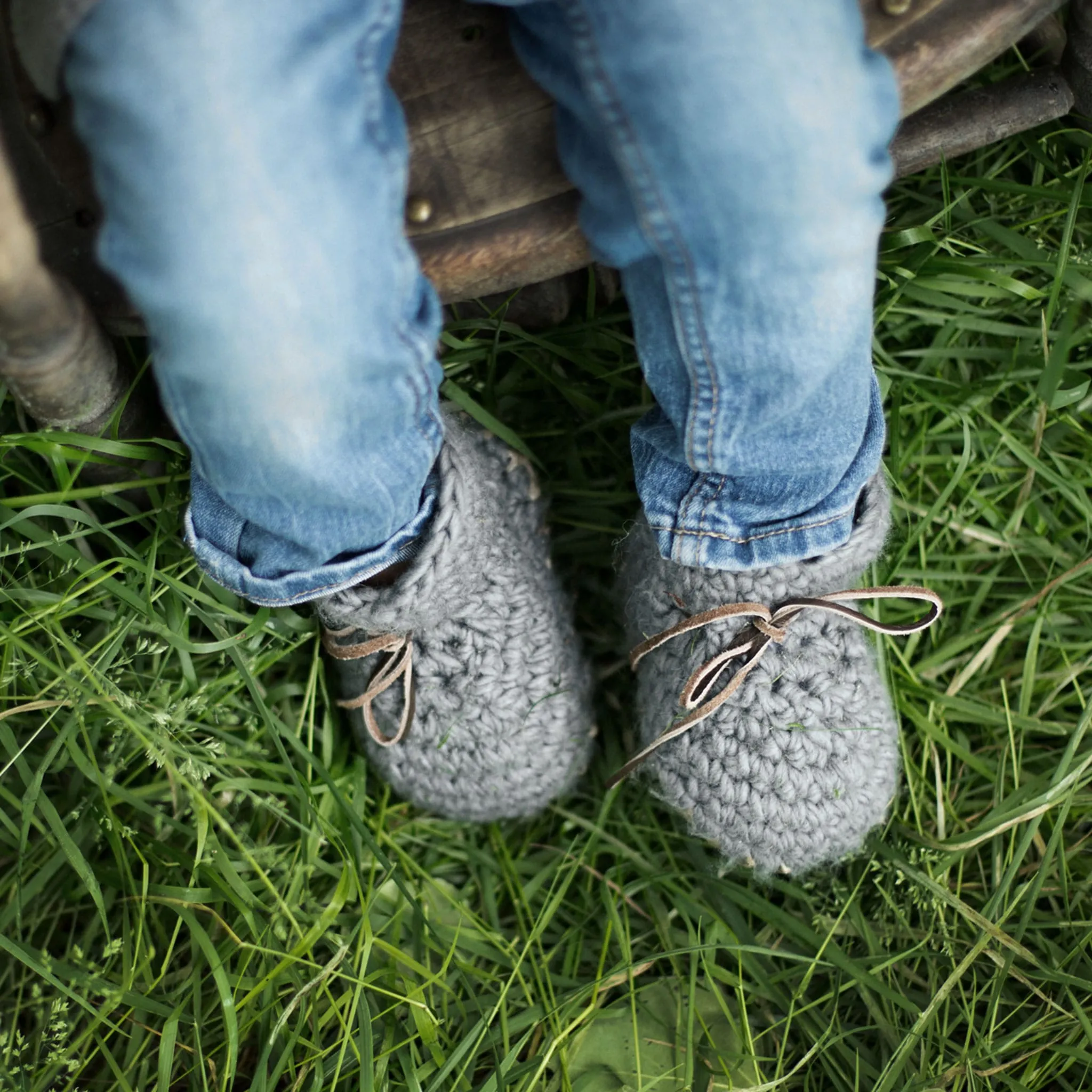 Beba Bean Pantoufles Tricot 0-24mois