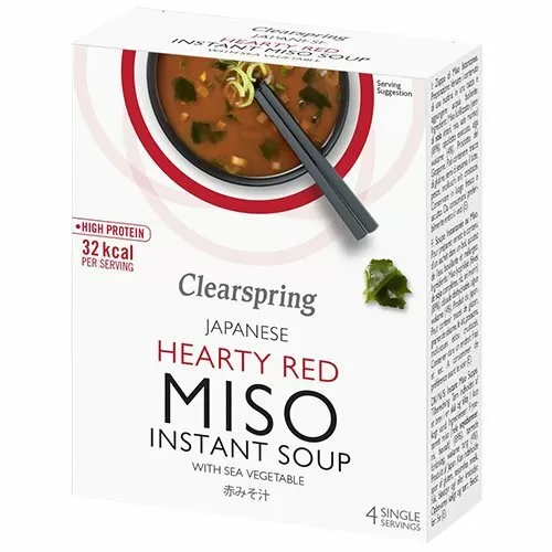 Clearspring Miso Soup Hearty Red - 40 g