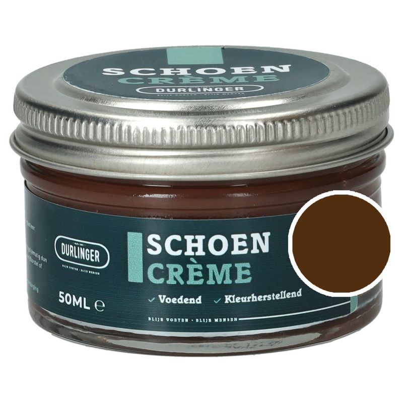 Schoencrème Middelbruin Crème