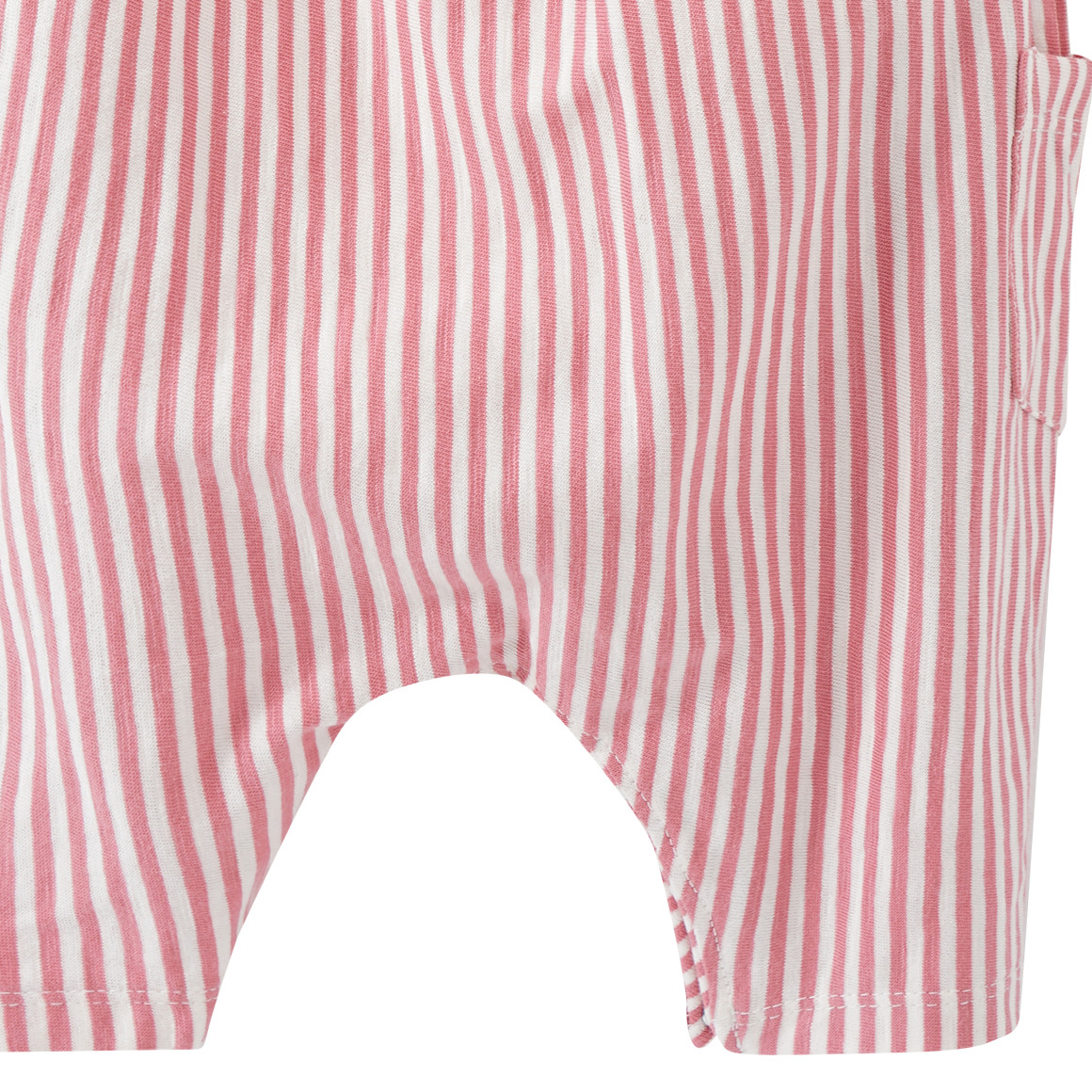 Topomini Pure Collection Baby Overall und Body im Set dunkelrosa / weiss / creme