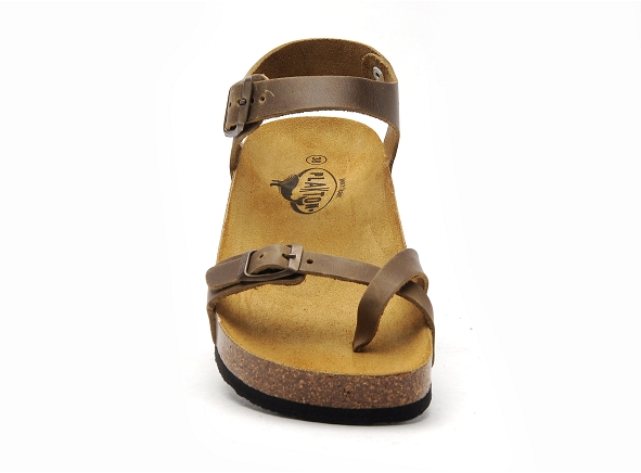 Plakton nu pieds plats femme cp zomba 341016 kaki