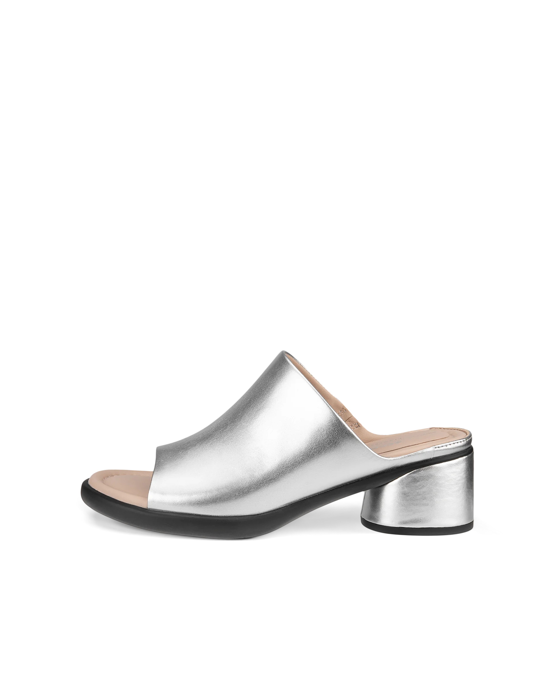 ECCO SCULPTED SANDAL LX 35 Damen Leder-Mules Silber