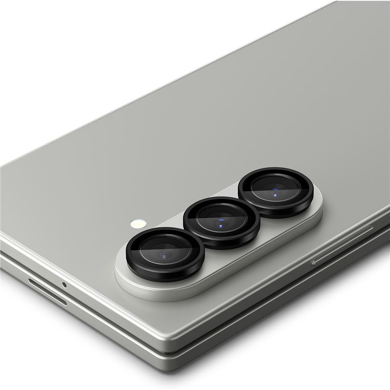(2er Set) Samsung Galaxy Z Fold7 Glas Tr EZ Fit Optik Pro Kamera Objektiv Protector Panzer Glas Case Friendly mit Rahmen (AGL09581)
