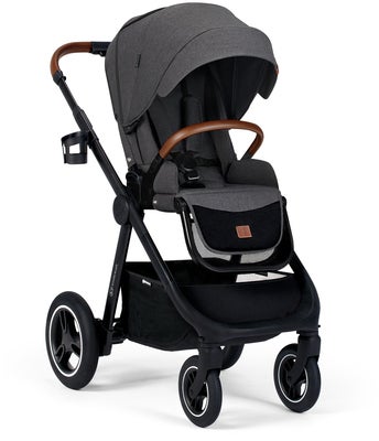 Kinderkraft EVERYDAY 2-i-1 Duovogn, Dark Grey/Black