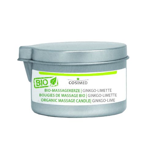 cosiMed Massagekerze BIO Ginkgo-Limette