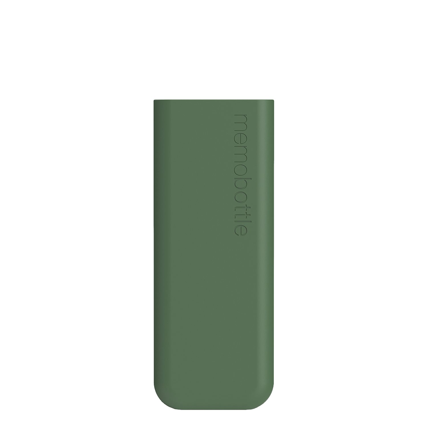 Memobottle Slim Silicon Sleeve moss green