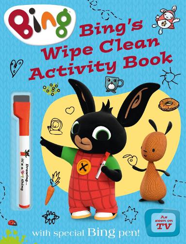 Bing's Wipe Clean Activity Book - Bing (Paperback)