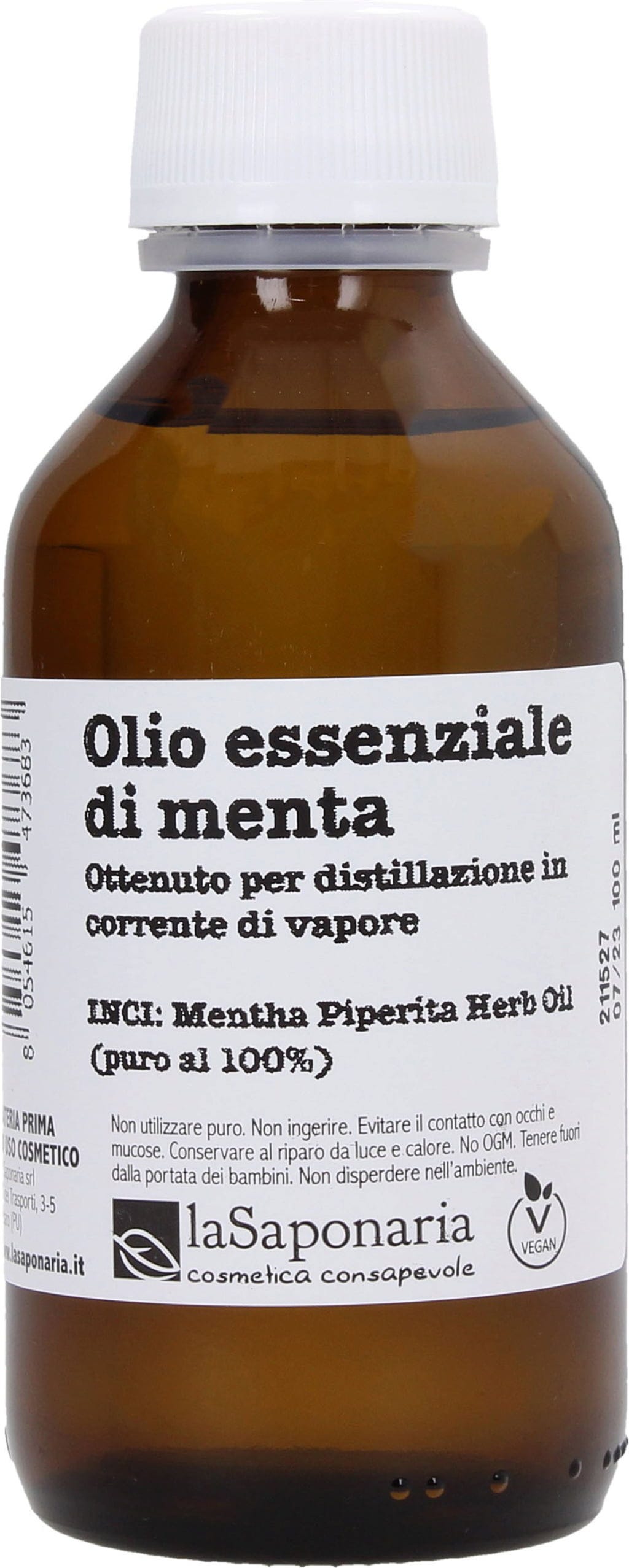 La Saponaria  Pfefferminz-Öl, 100 ml