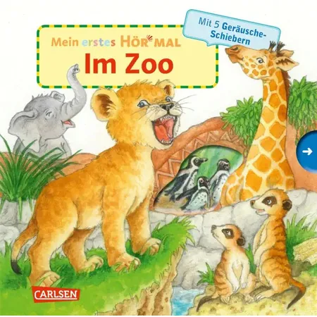 Carlsen Verlag Mein erstes Hör mal (Soundbuch ab 1 Jahr): Im Zoo
