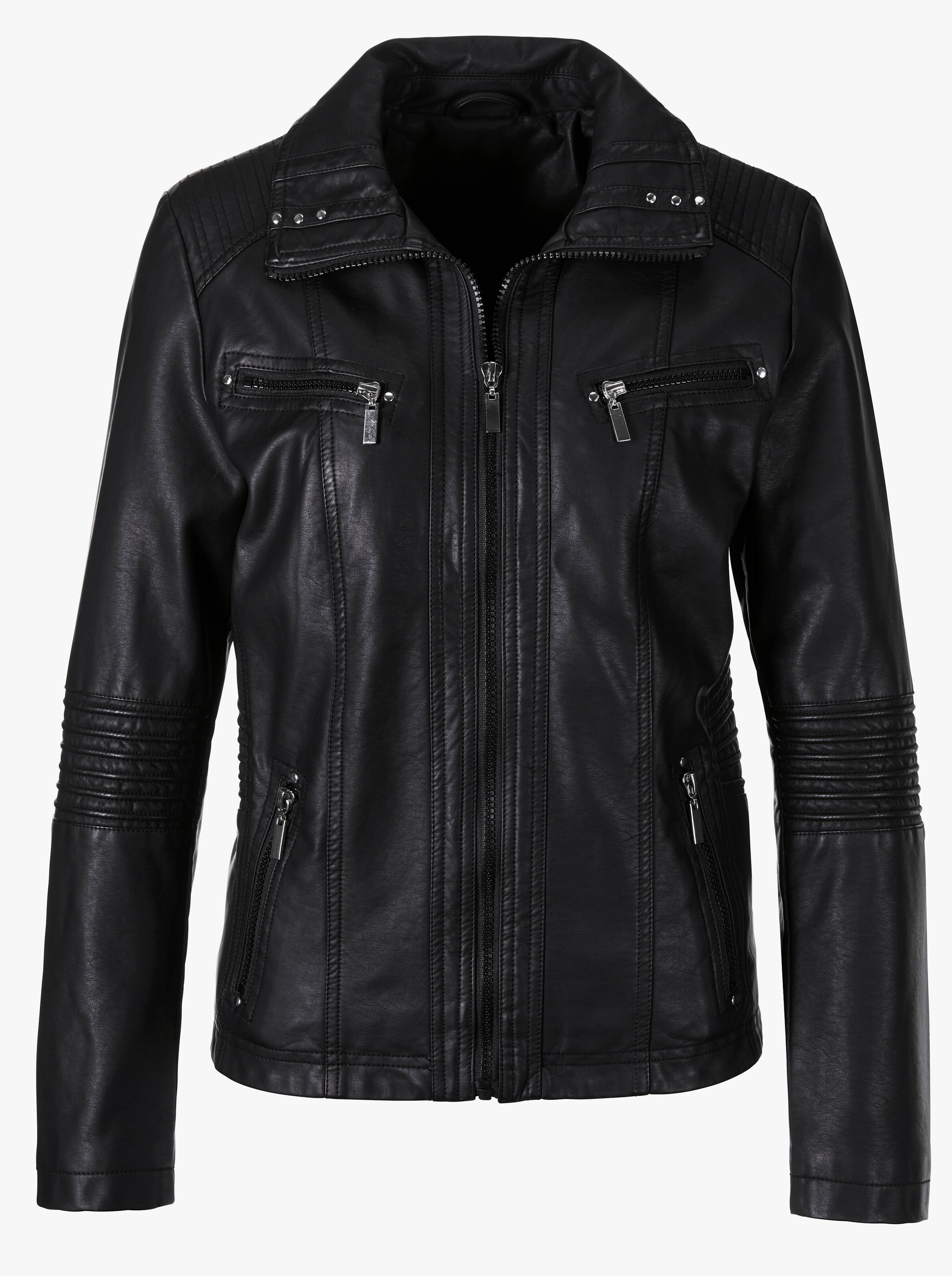 Lederimitatjacke