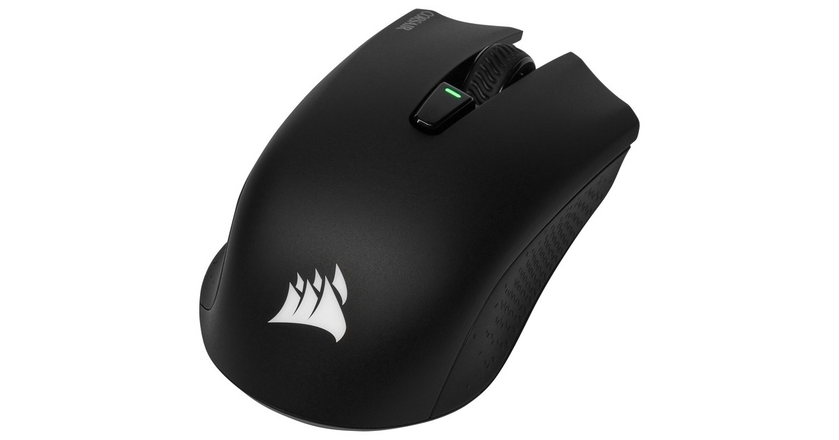 CorsairHARPOON RGB WIRELESS Gaming Mouse  (Zwart, 10.000 dpi, RGB leds)