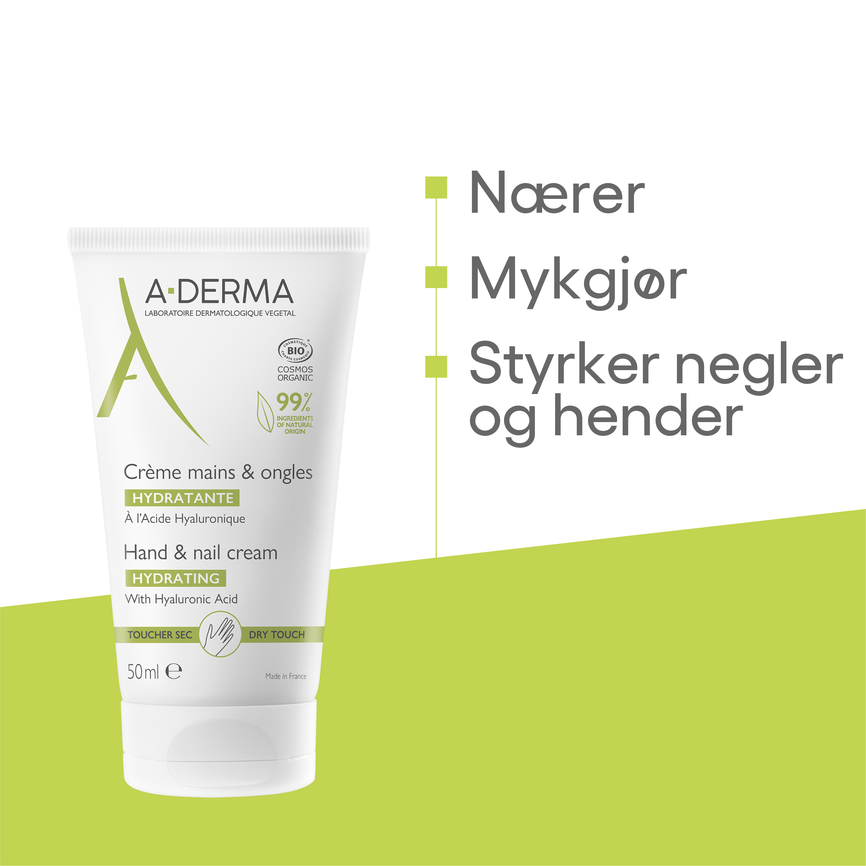 A-Derma Hand & Nail Cream 50 ml