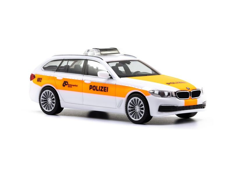ACE BMW 5er Touring Kapo Zürich 1:87 H0 Modell BMW 5er Touring der Polizei Zurich