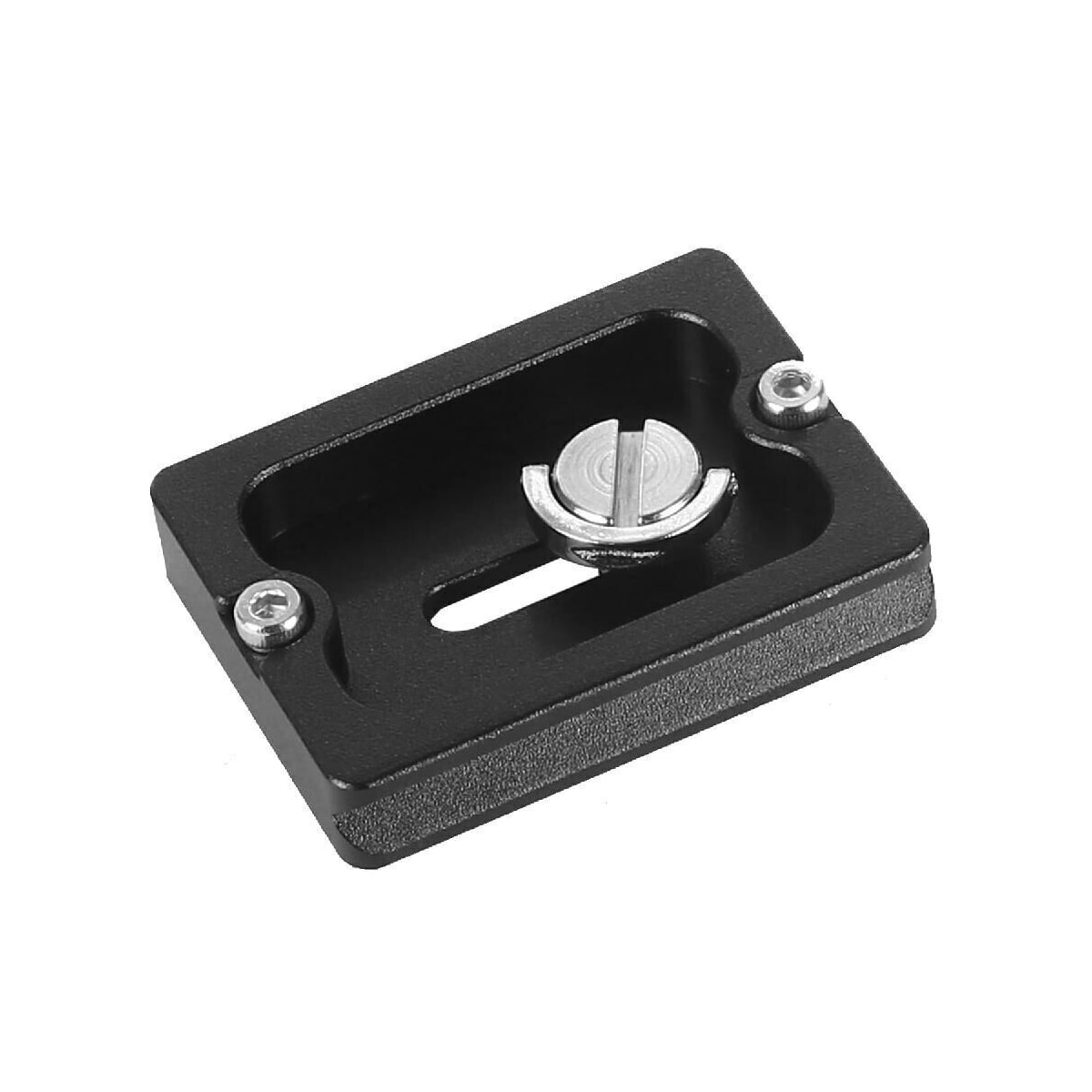 PU50 Kamerastativ monteringsplate Quick release plate for DSLR kamera Sort