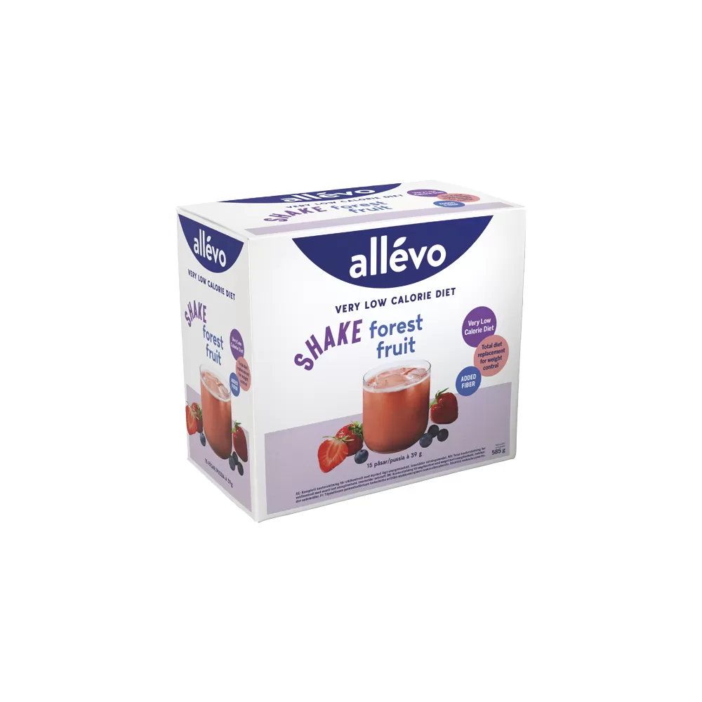 Allévo VLCD Shake Forest Fruit - 15x39 g