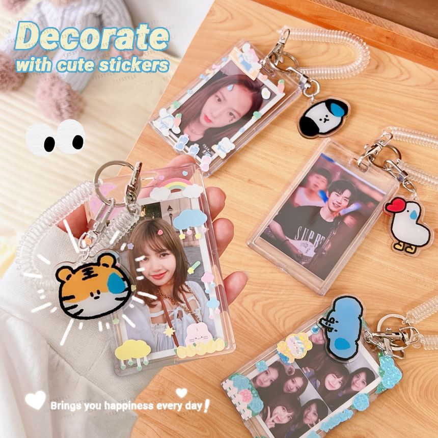 Bohod - Acryl sleutelhanger met dierenprint (verschillende designs)