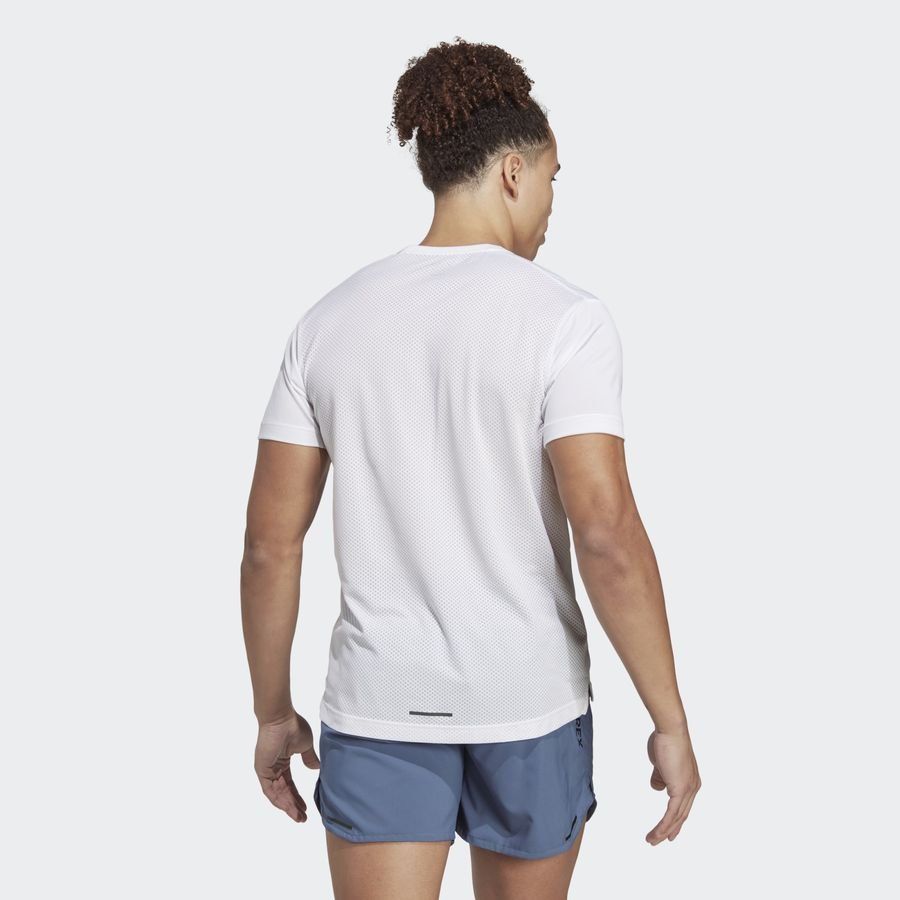 adidas T-shirt Running Terrex Agravic Trail - Blanc