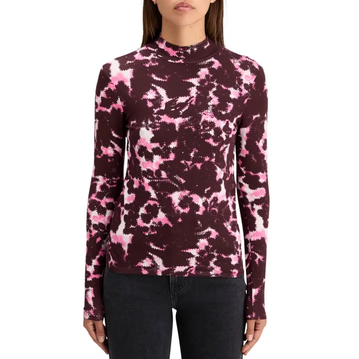 Scotch & Soda AOP Printed Longsleeve Shirt Dames