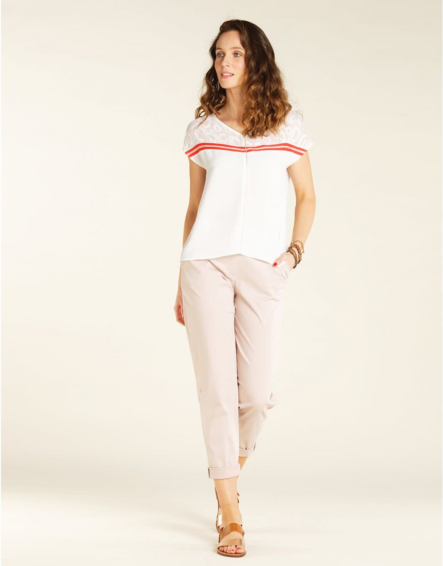 Pantalon chino stretch