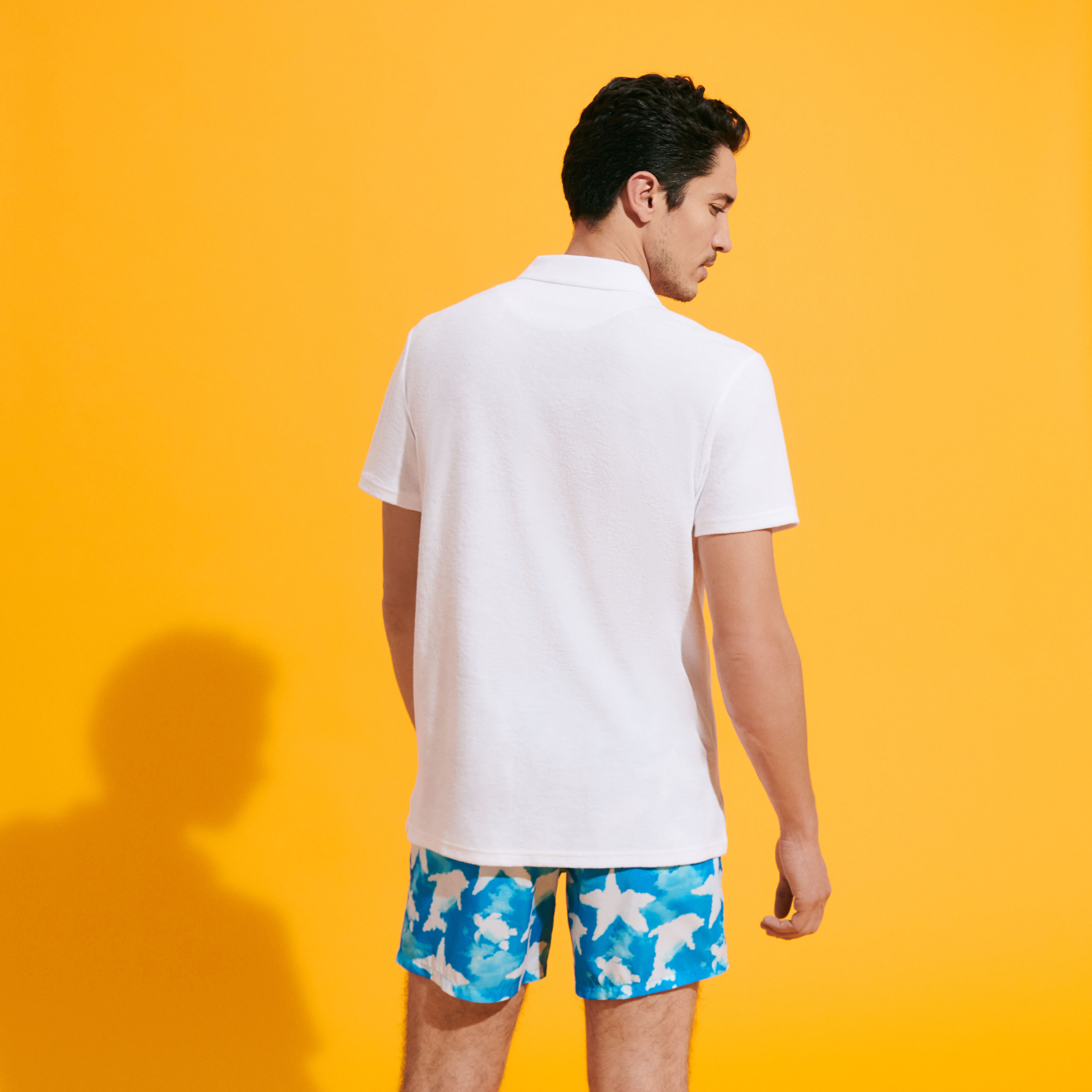 Polo en coton éponge organique homme uni | Site Vilebrequin | PHEC3Q00