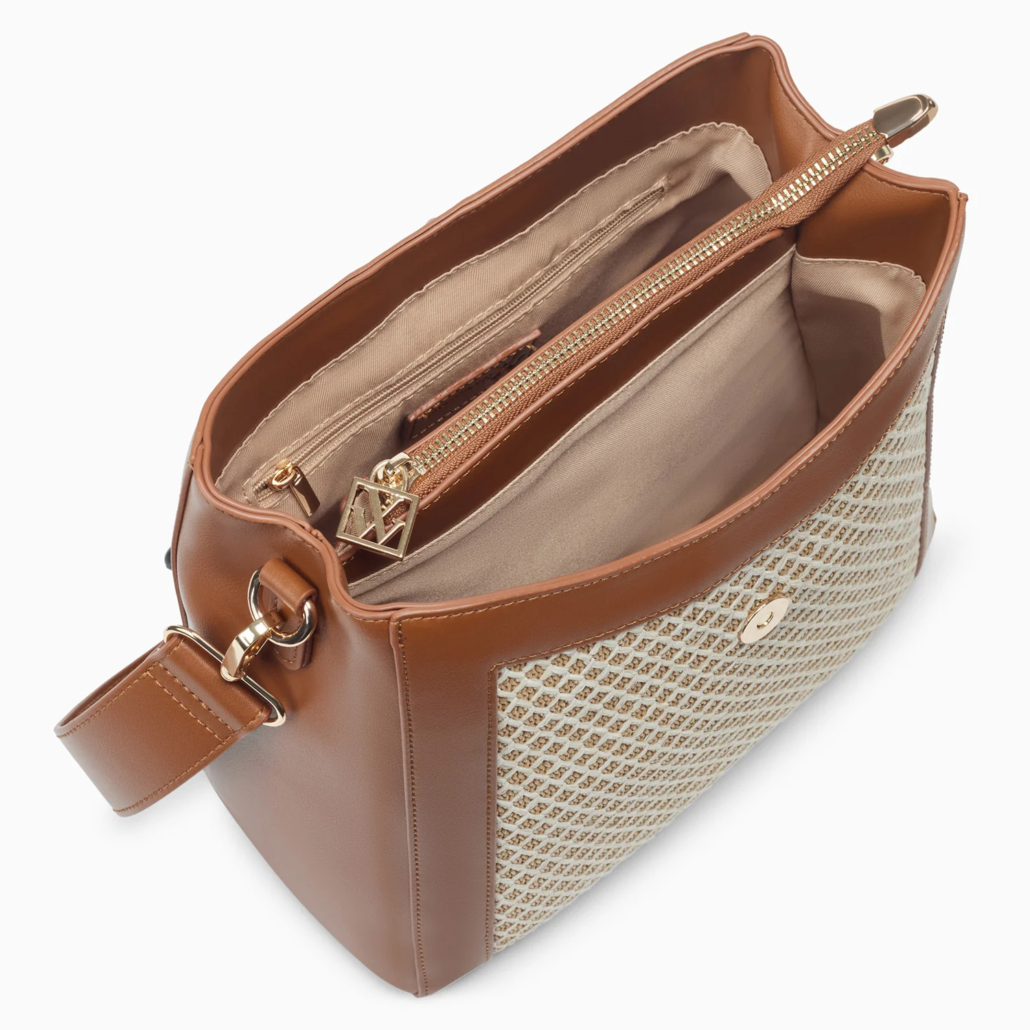 Sacs-Sac bourse Carmen camel
