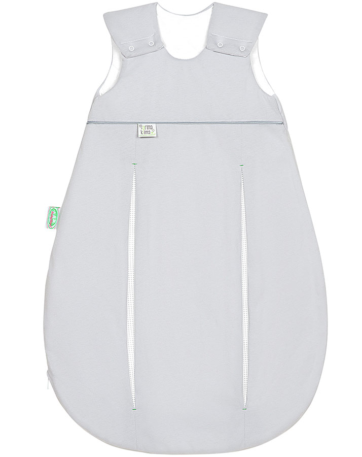 Jersey-Schlafsack BABYNEST® PRIMA KLIMA UNI in light silver