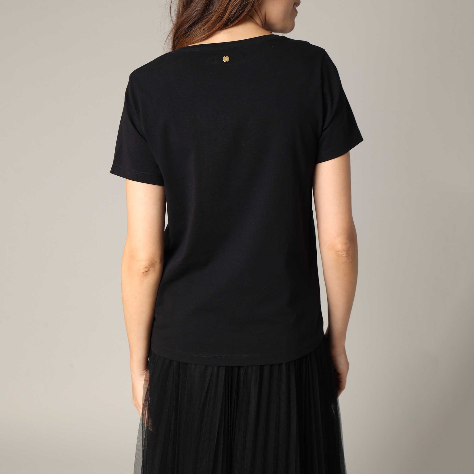T-shirt Femme noir