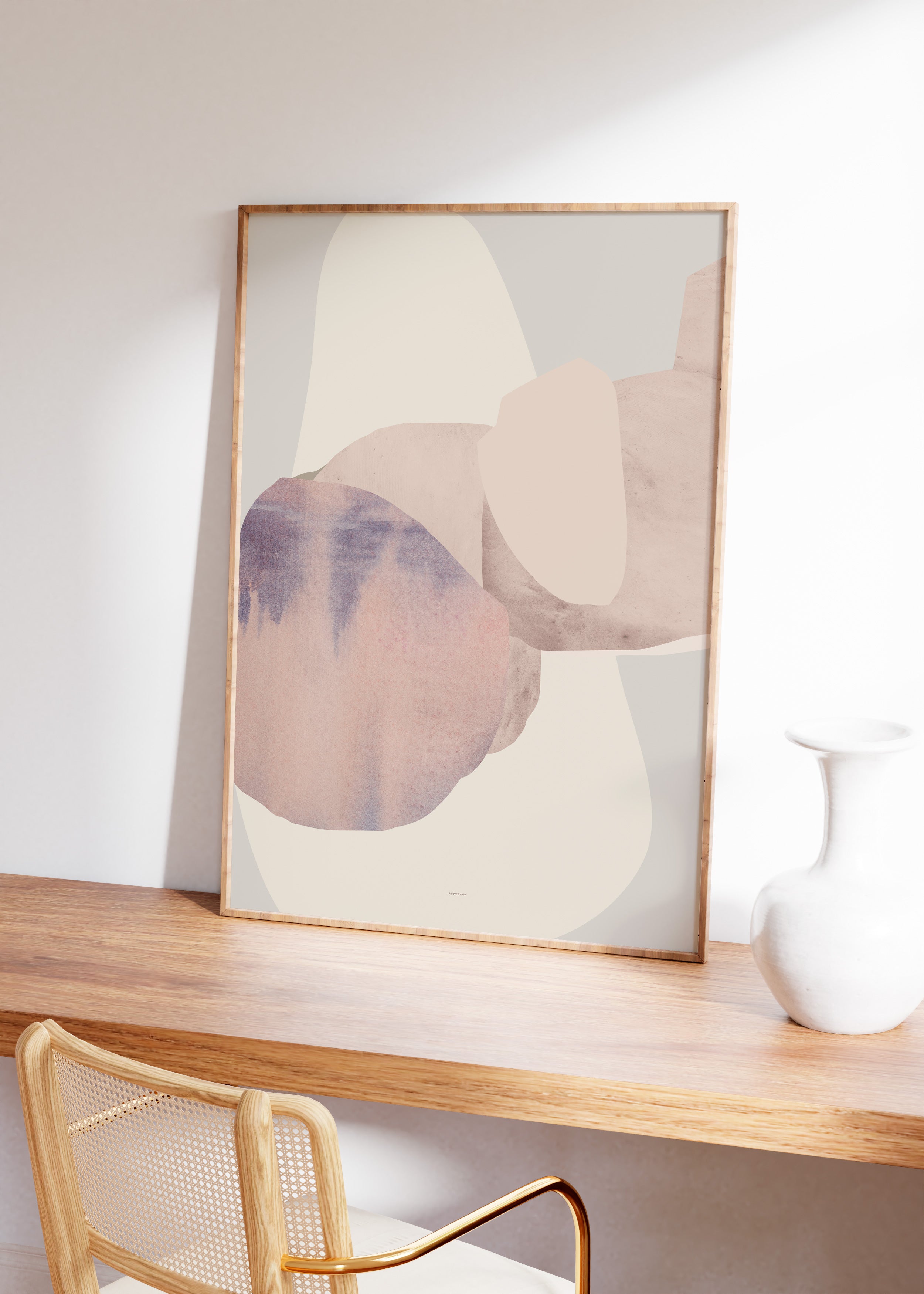 Poster & Frame  Life Circles plakat - 50 x 70 cm