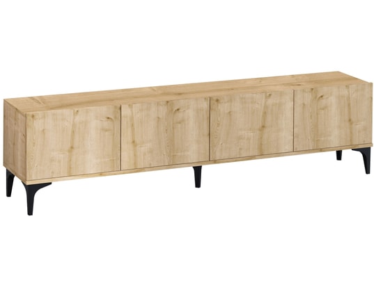 CONCEPT1 - Meuble TV Nora - Saphir, Chêne 180 x 50 x 35