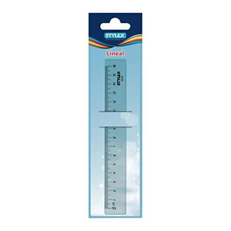 Stylex Lineal Kunststoff, transparent, 15 cm