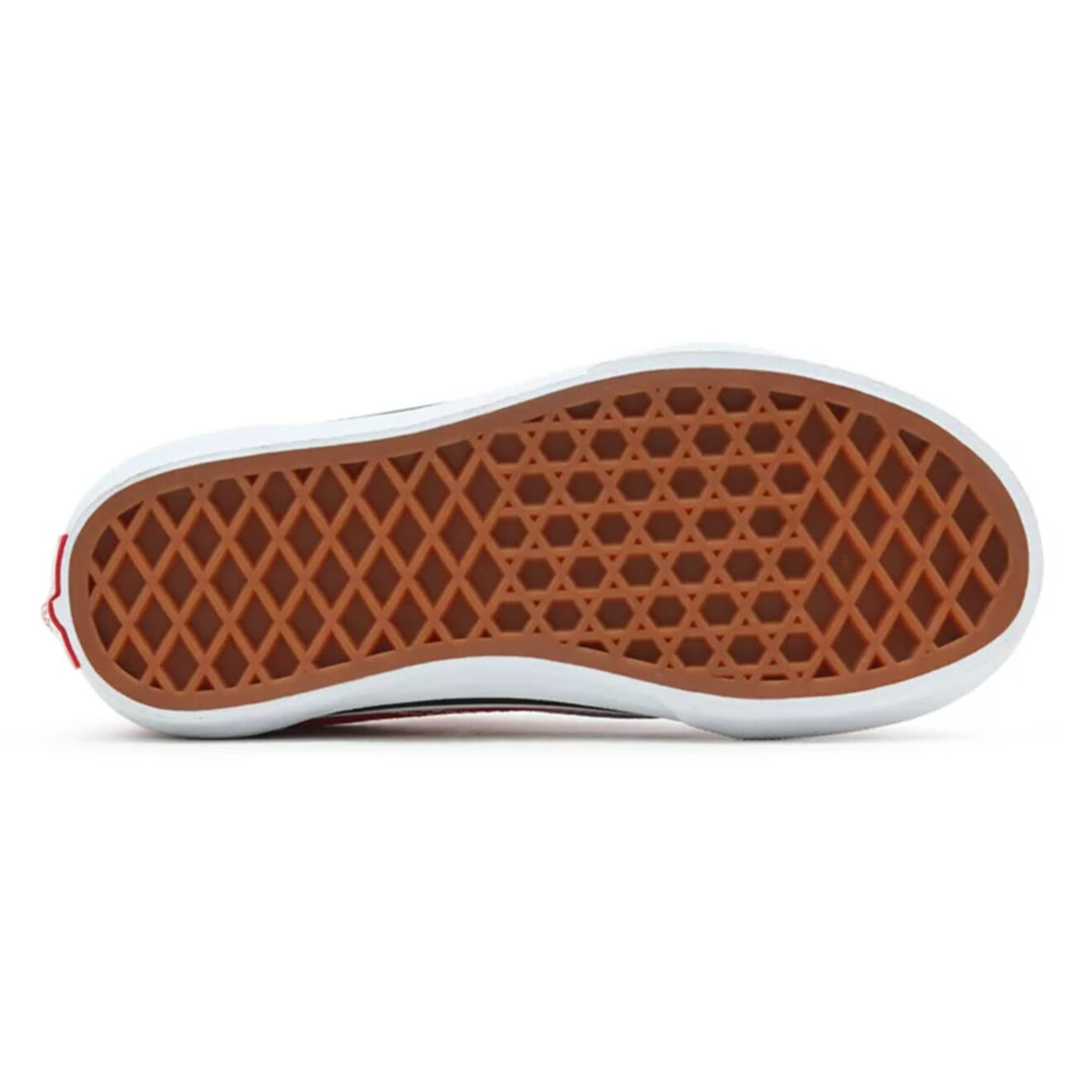 Vans Sneakers en Velours de Cuir & Textile UY Old Skool rouge