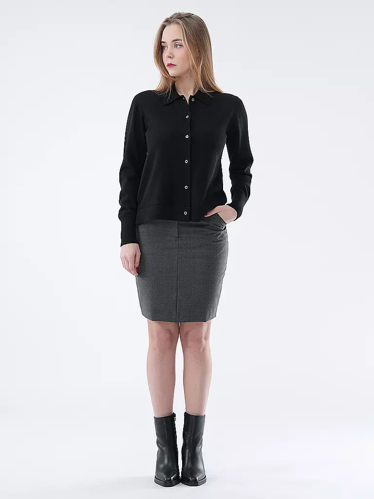 OFFICINE GENERALE Strickjacke schwarz