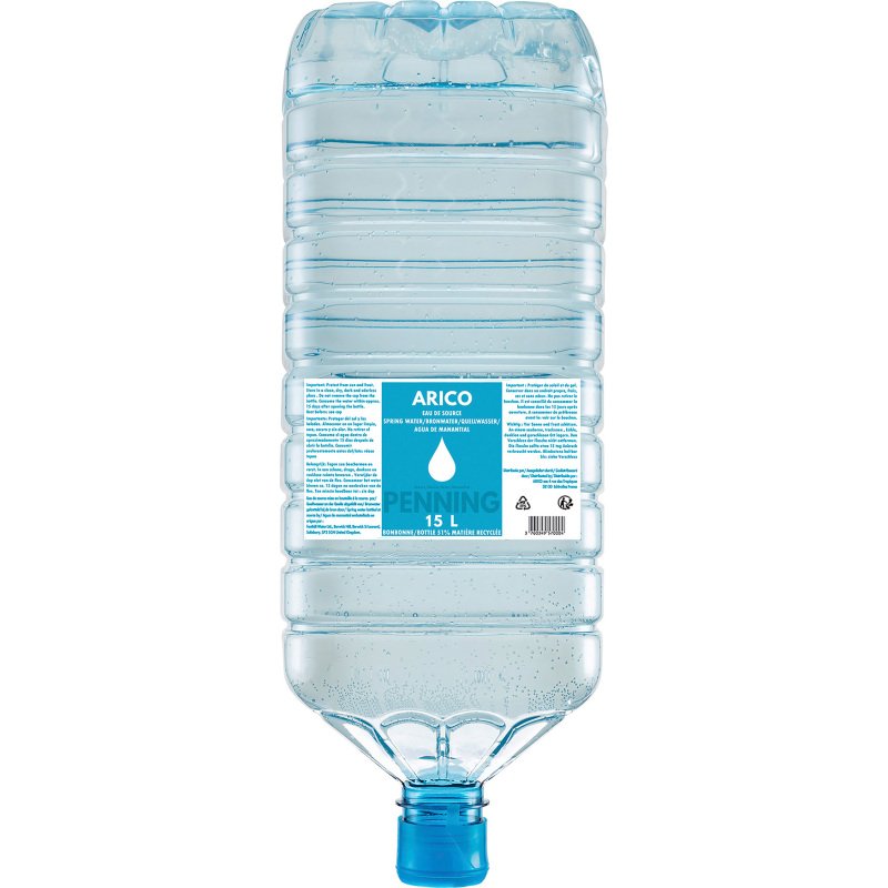 Bonbonne d’eau de source Arico 15 L