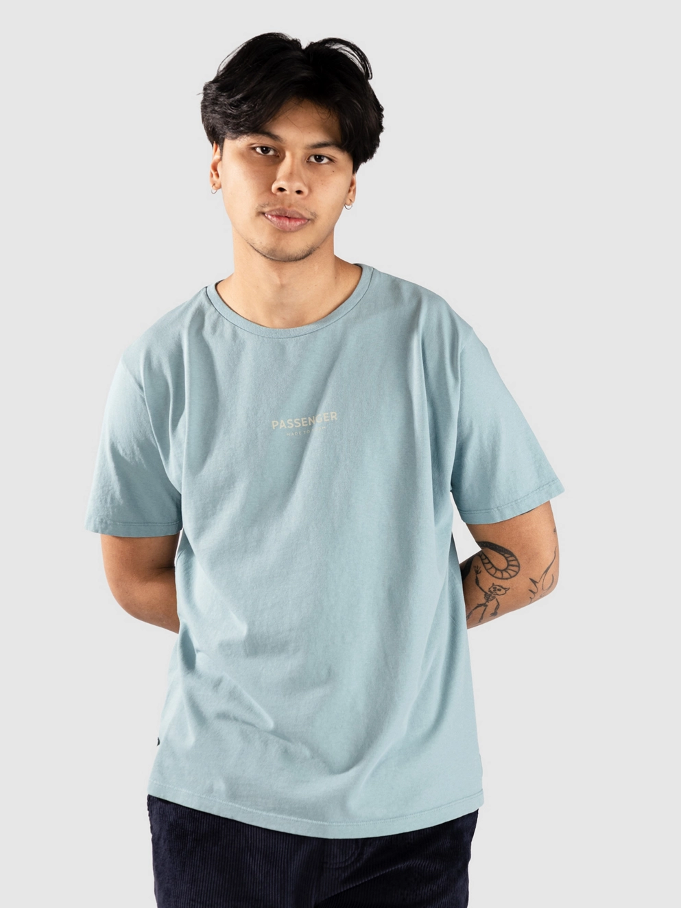 Passenger Recycled Cotton T-Shirt arctic