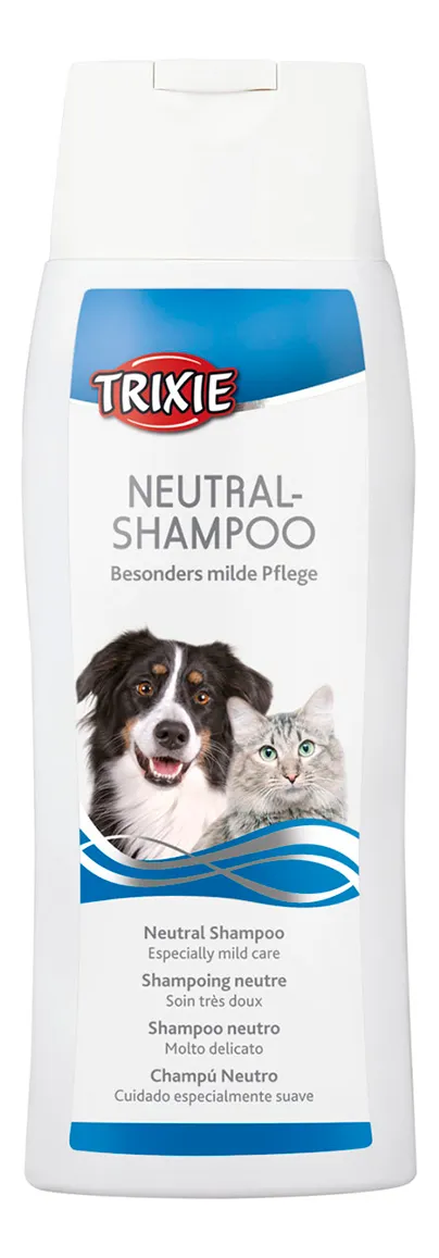 Trixie shampoo til hunde og katte, neutral - 250 ml
