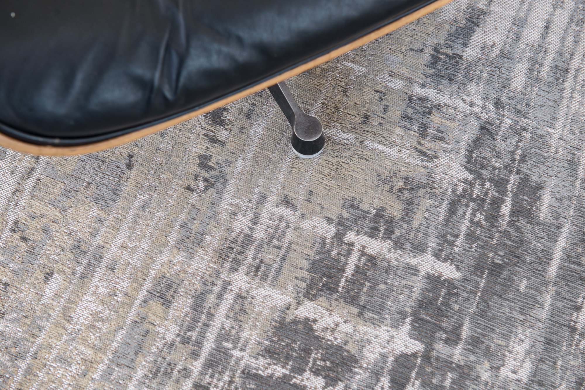 Ecorugs vloerkleed Streaks grijs 170x240 cm