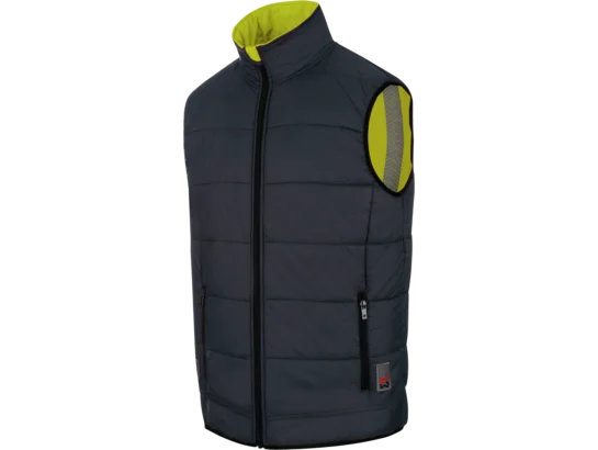 Gilet de travail haute-visibilité réversible jaune fluo Würth MODYF