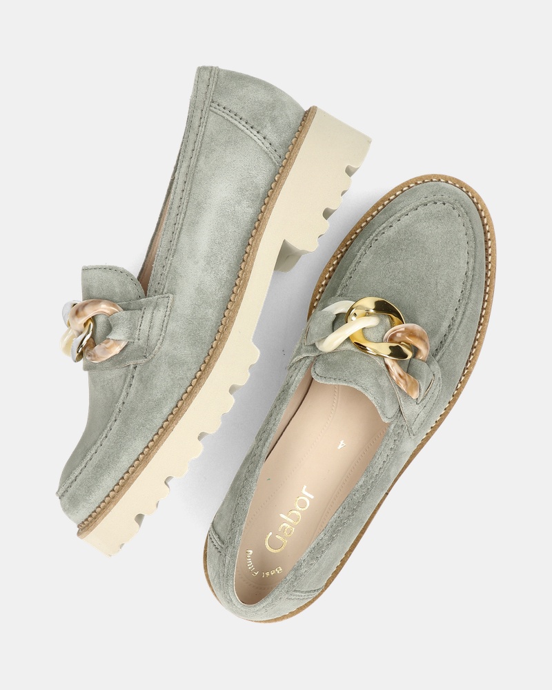 Gabor Mocassins & loafers  - groen
