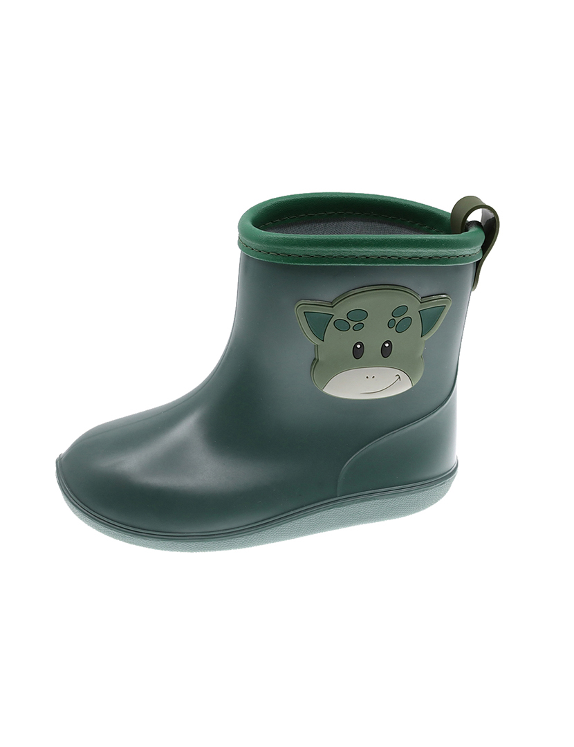 Children's Green Rubber Boots