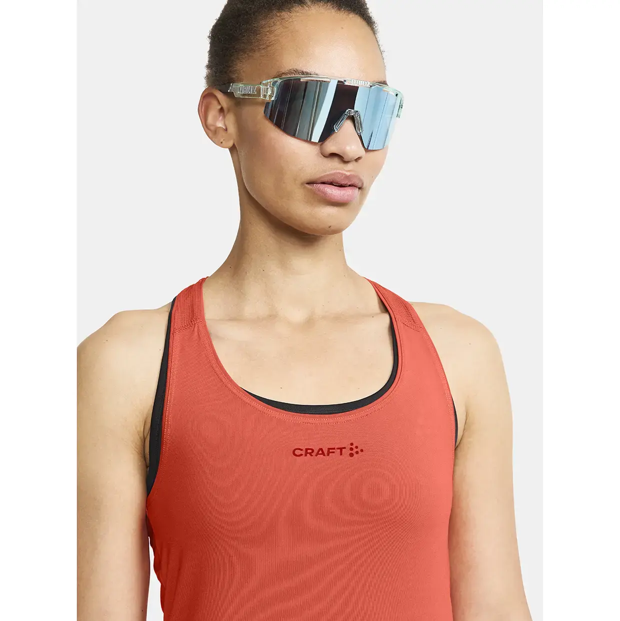 Craft ADV Essence Hardloopshirt Zonder Mouwen Roze Dames