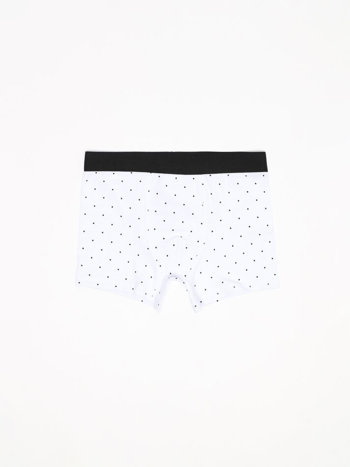 Pacote com 7 cuecas boxer básicas - Cores Variadas