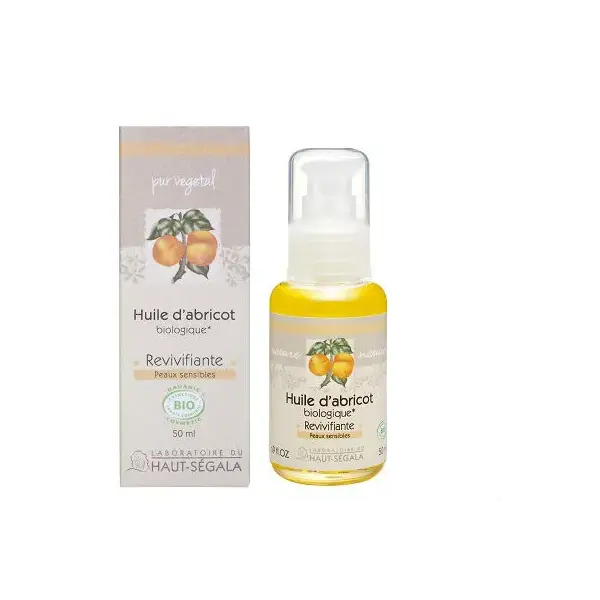 Haut-Ségala Les Huiles Végétales Abricot Vierge Biologique 50ml