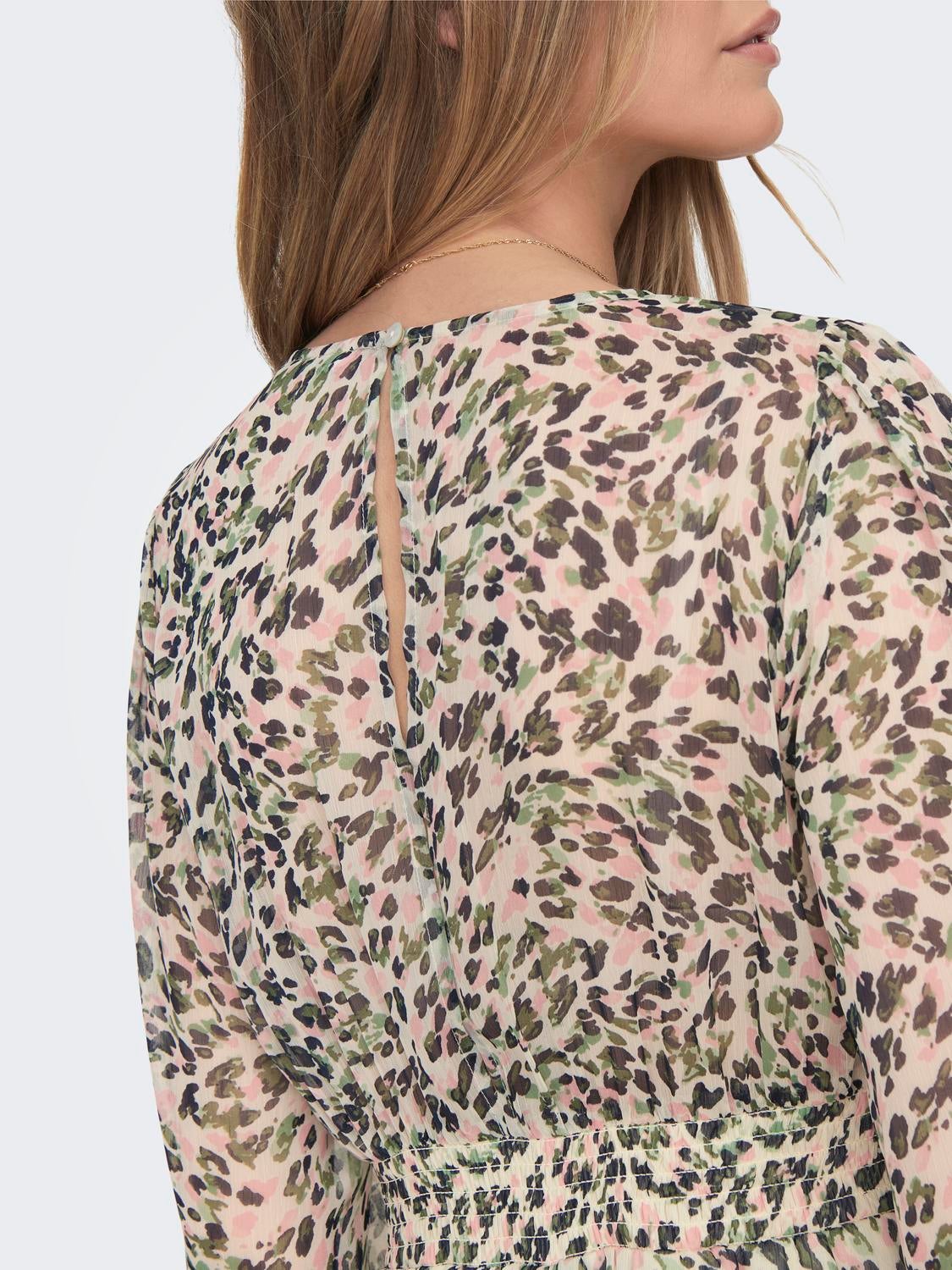ONLADELE Kurzes Kleid Sandshell