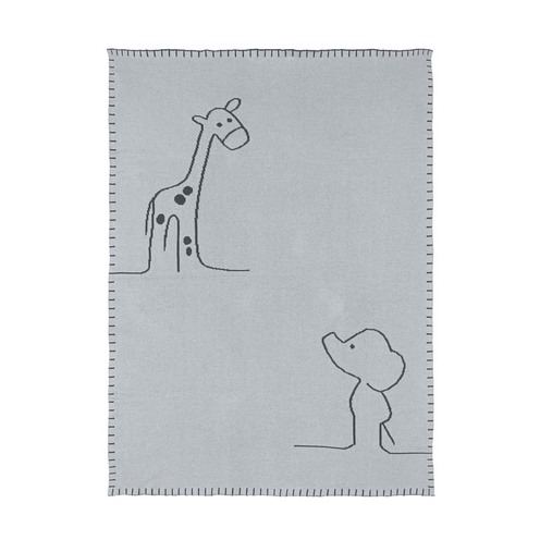Couverture tricot 75x100 cm Axel & Luna - NATTOU