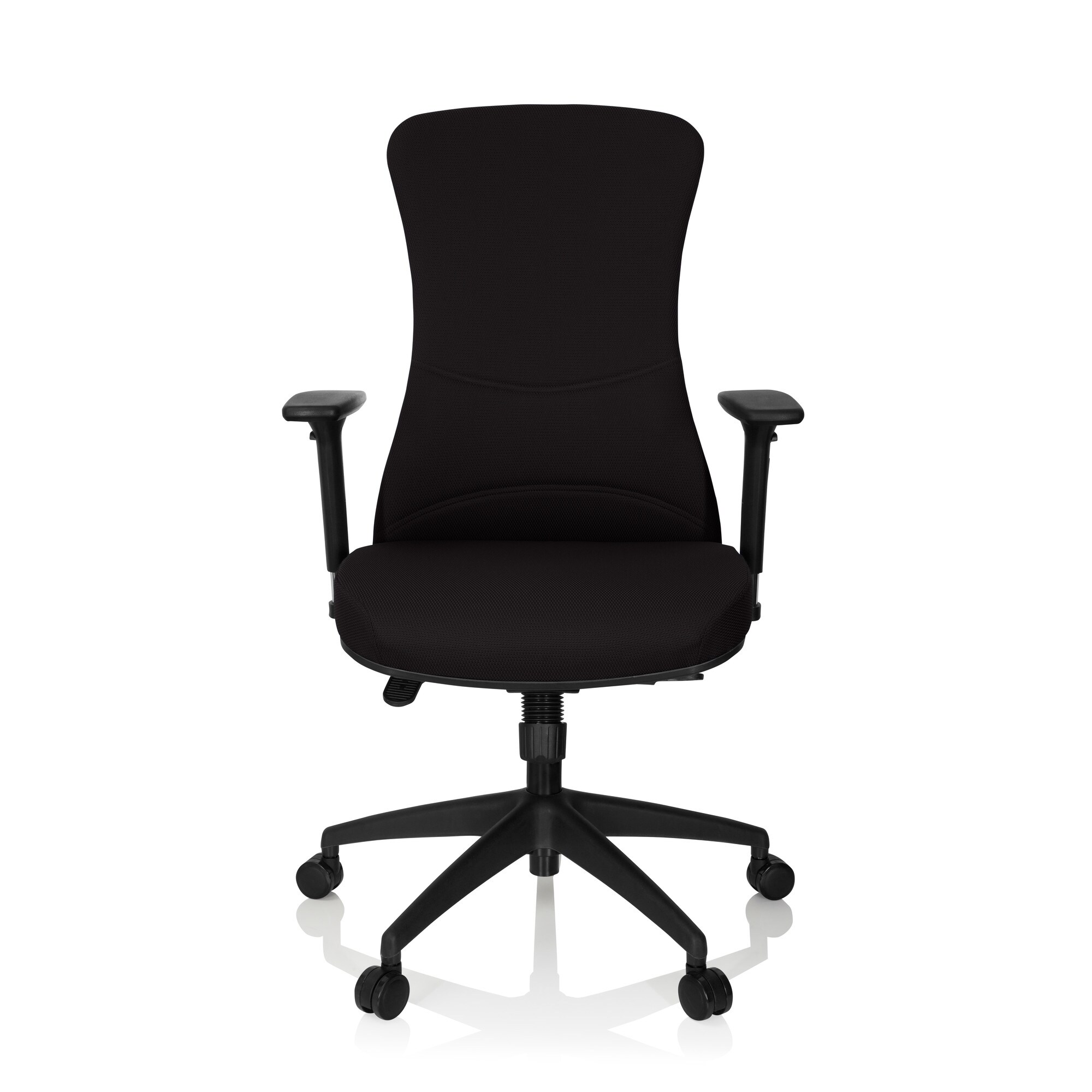 Profi Bürostuhl OFFICE XT PRO Stoff mit Armlehnen (höhenverstellbar) hjh OFFICE