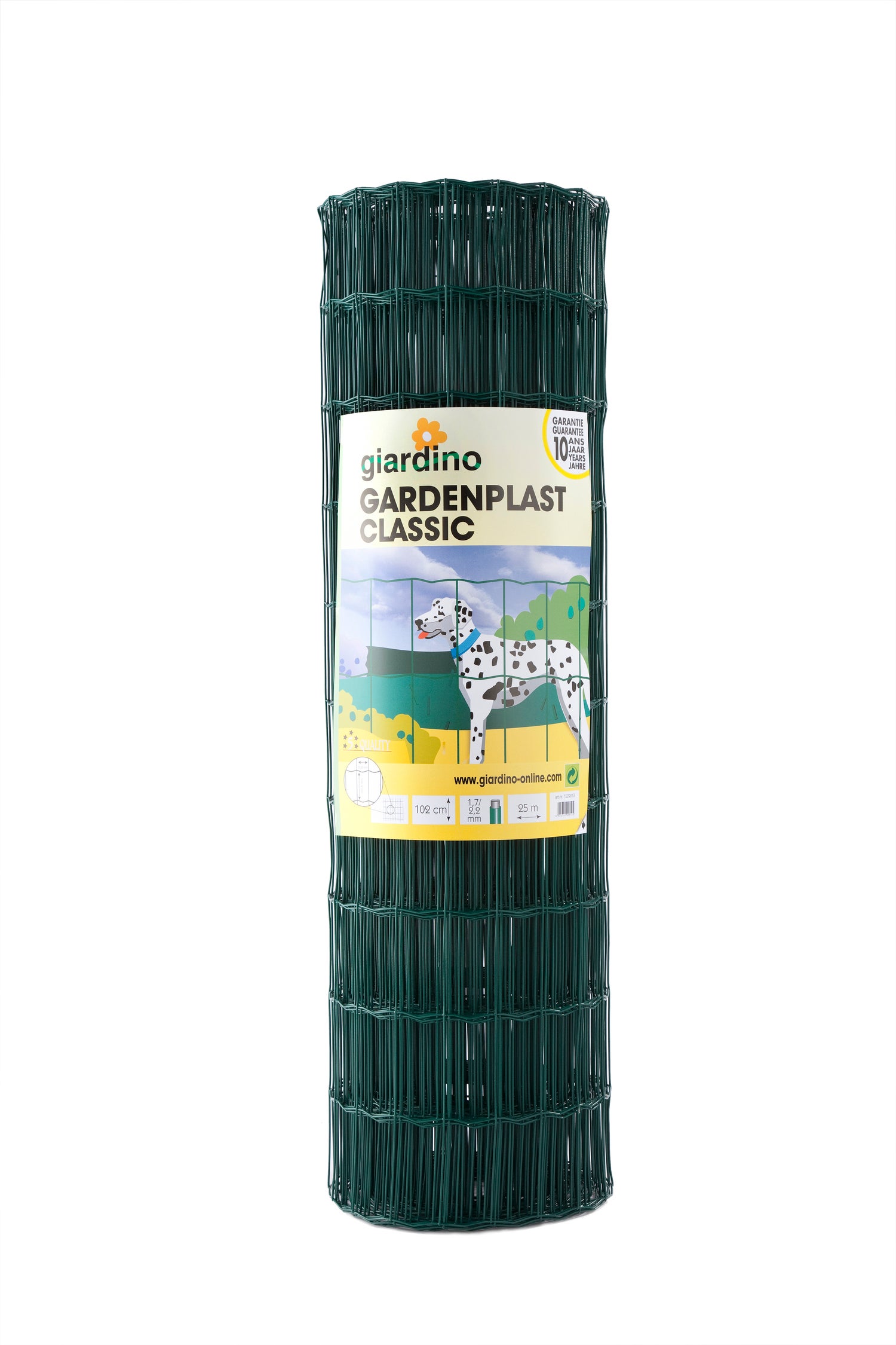 Giardino gaas Gardenplast Classic groen 101,6 x 50,8 mm 1000 x 100 cm