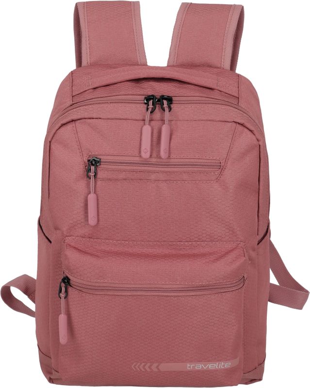 Travelite - Kick Off - Rugzak - Rose - Polyester - 17 Liter