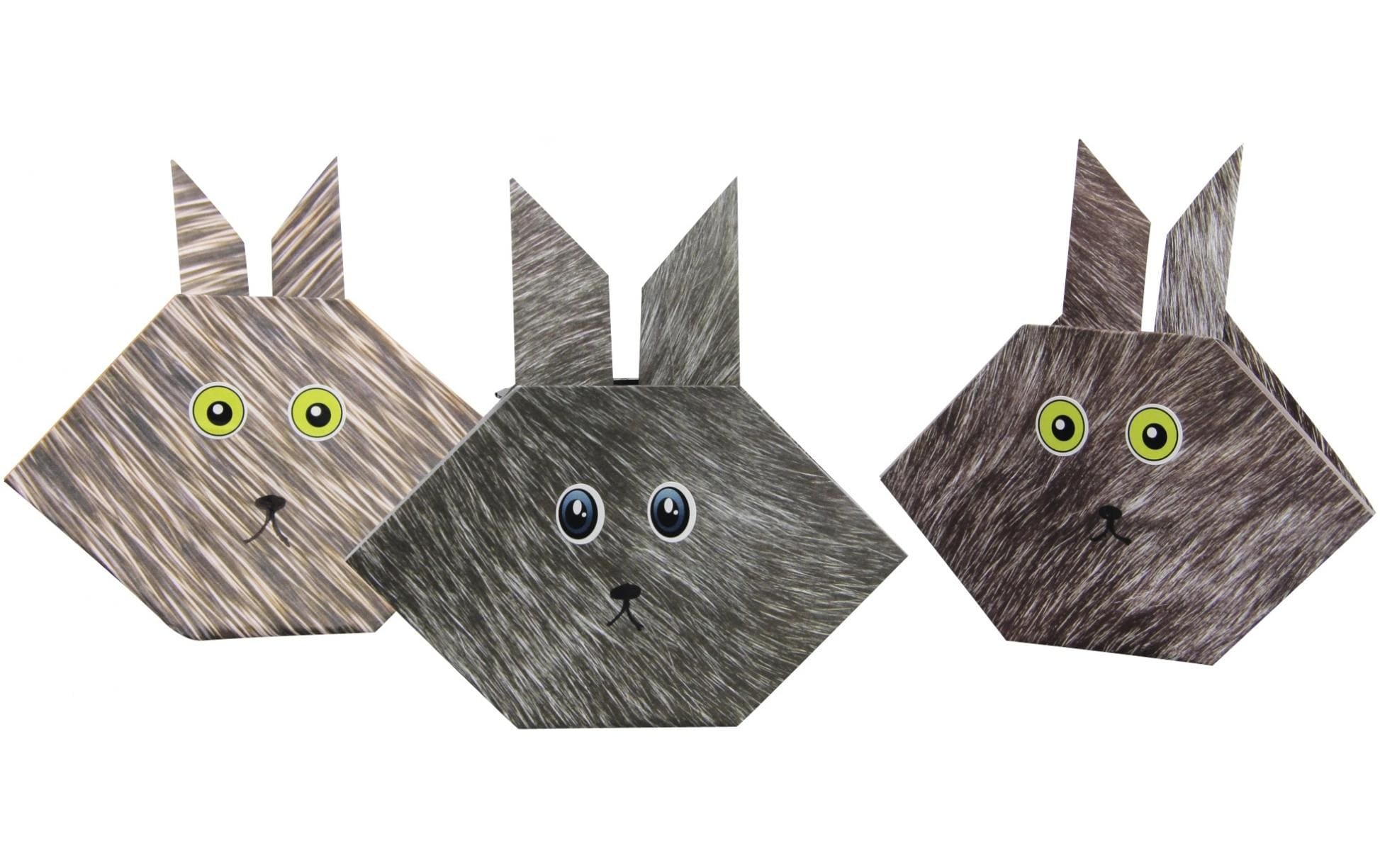 Faltblätter Origami Papier Zoo 60 Blatt, 20 x 20 cmPapier für das Falten von Origami