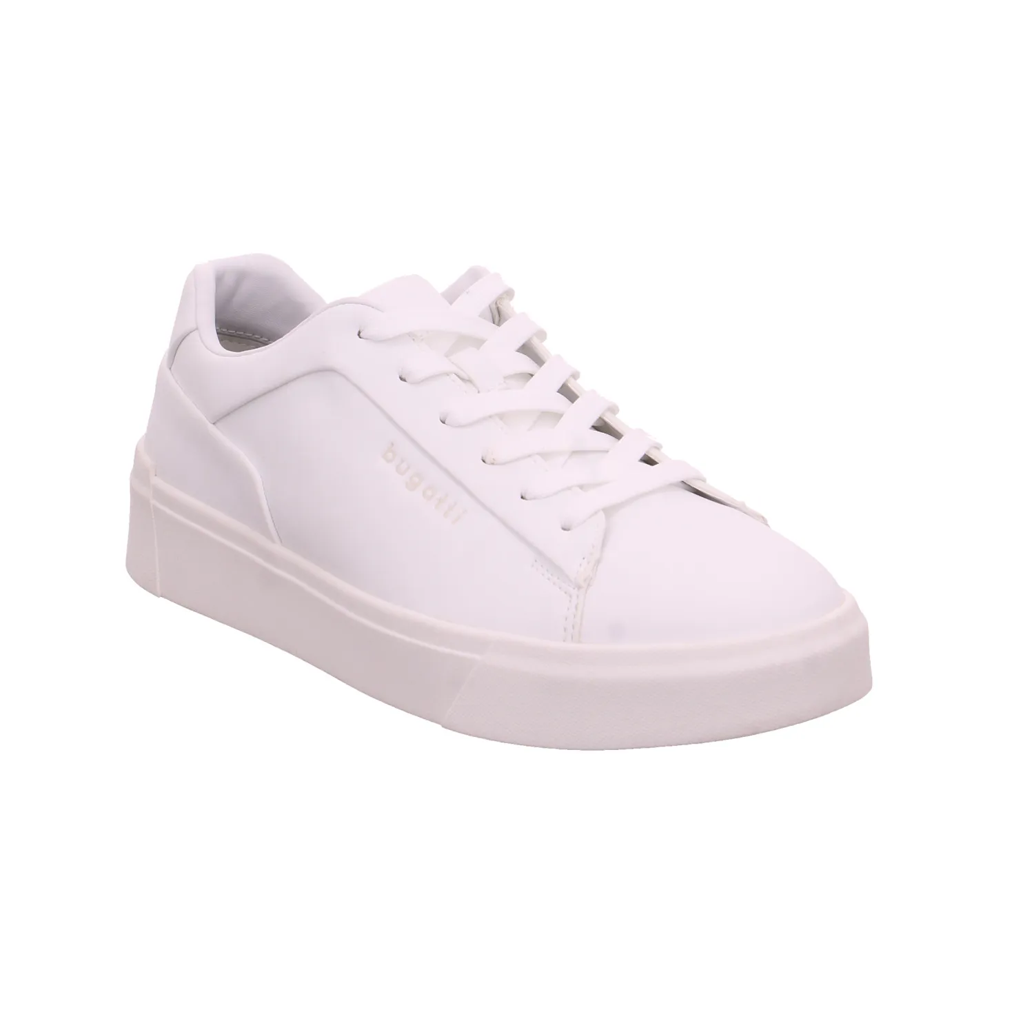 BUGATTI SHOES Halbschuhe Sneaker Weiss Lederimitat